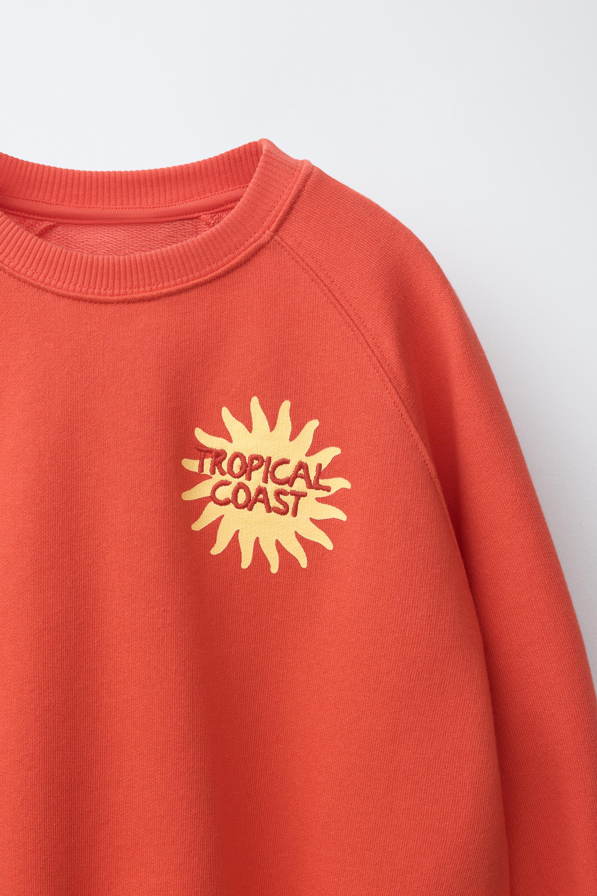 SUN PRINT SWEATSHIRT